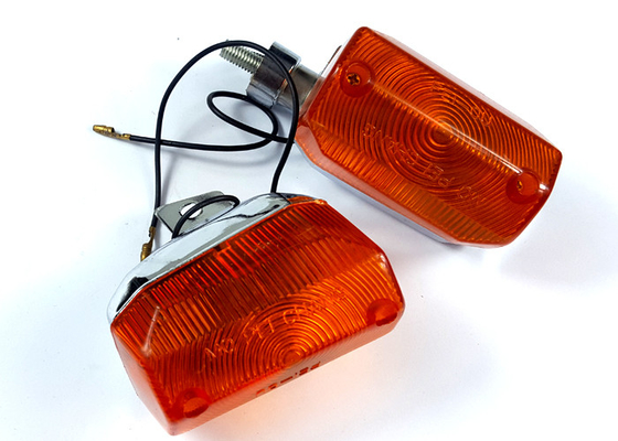 Пластиковая лампа Winker мотоцикла/поворачивает светлый случай оранжевой крышки V50 f и r белый
