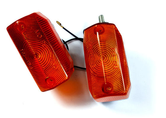 Пластиковая лампа Winker мотоцикла/поворачивает светлый случай оранжевой крышки V50 f и r белый